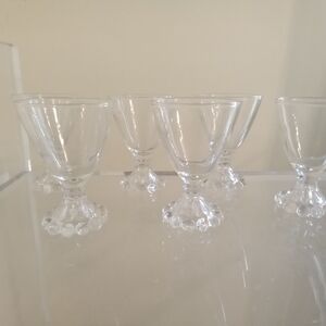 6 Anchor Hocking Boopie Berwick Juice Glasses